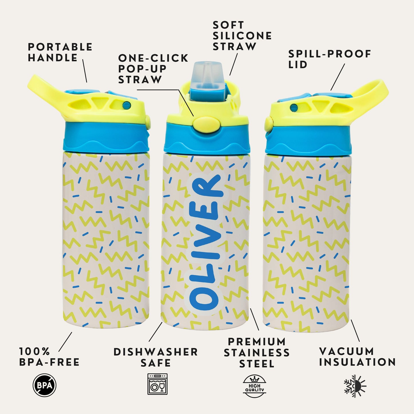 Aqua Adventure Kids Water Bottle