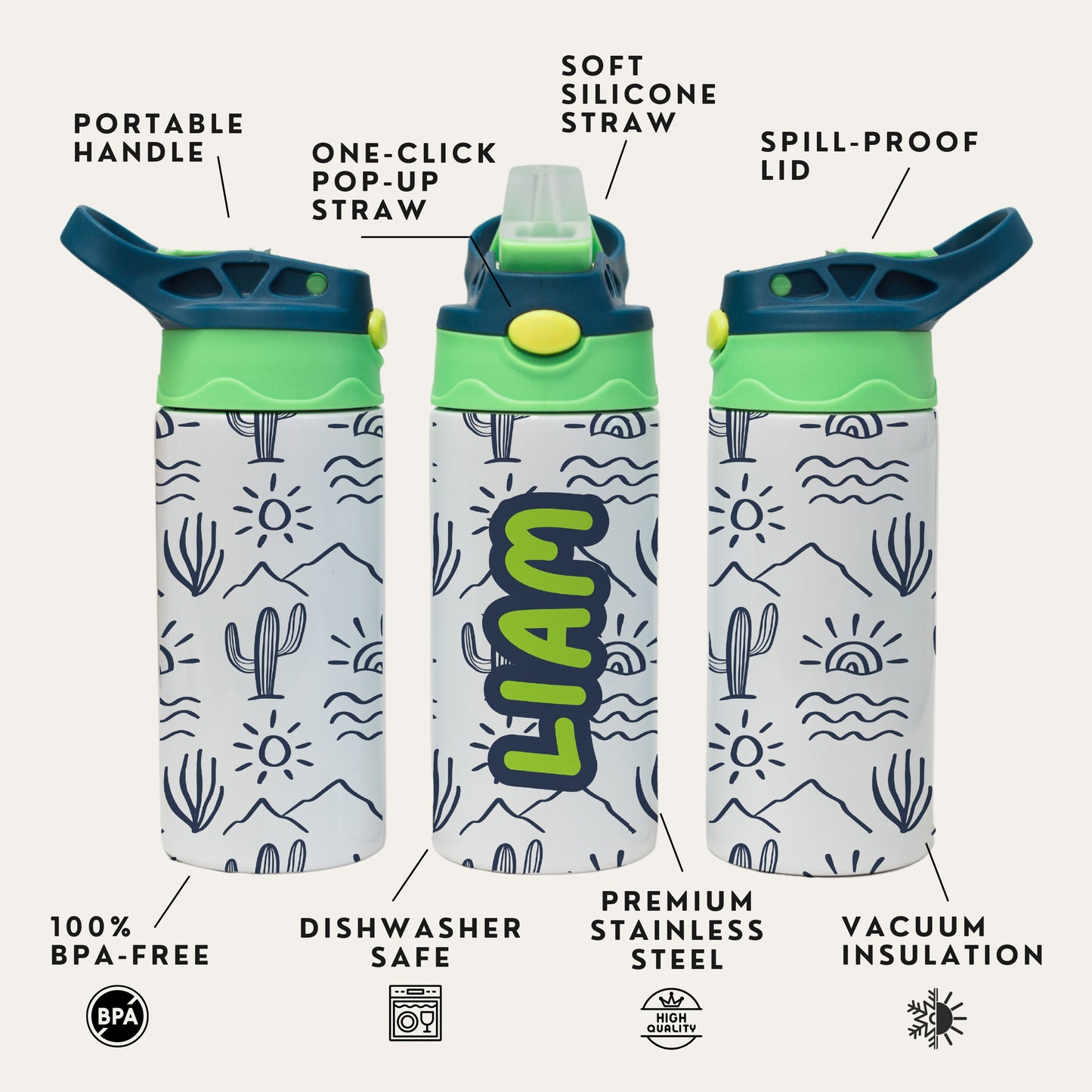 Desert Dream Kids Water Bottle