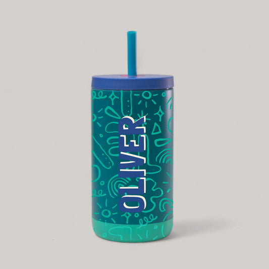 Personalized Doodle Tumbler