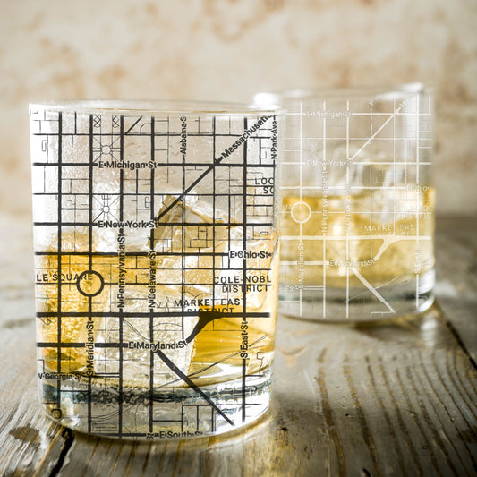 Personalized Map Glass