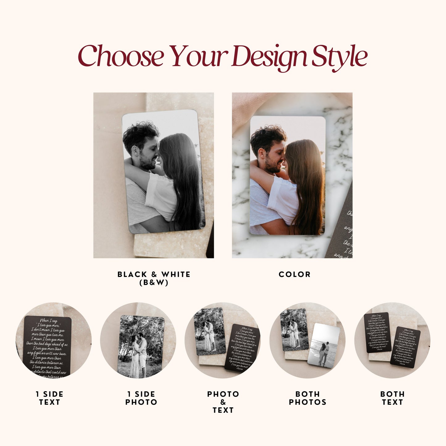 Personalized Metal Wallet Card