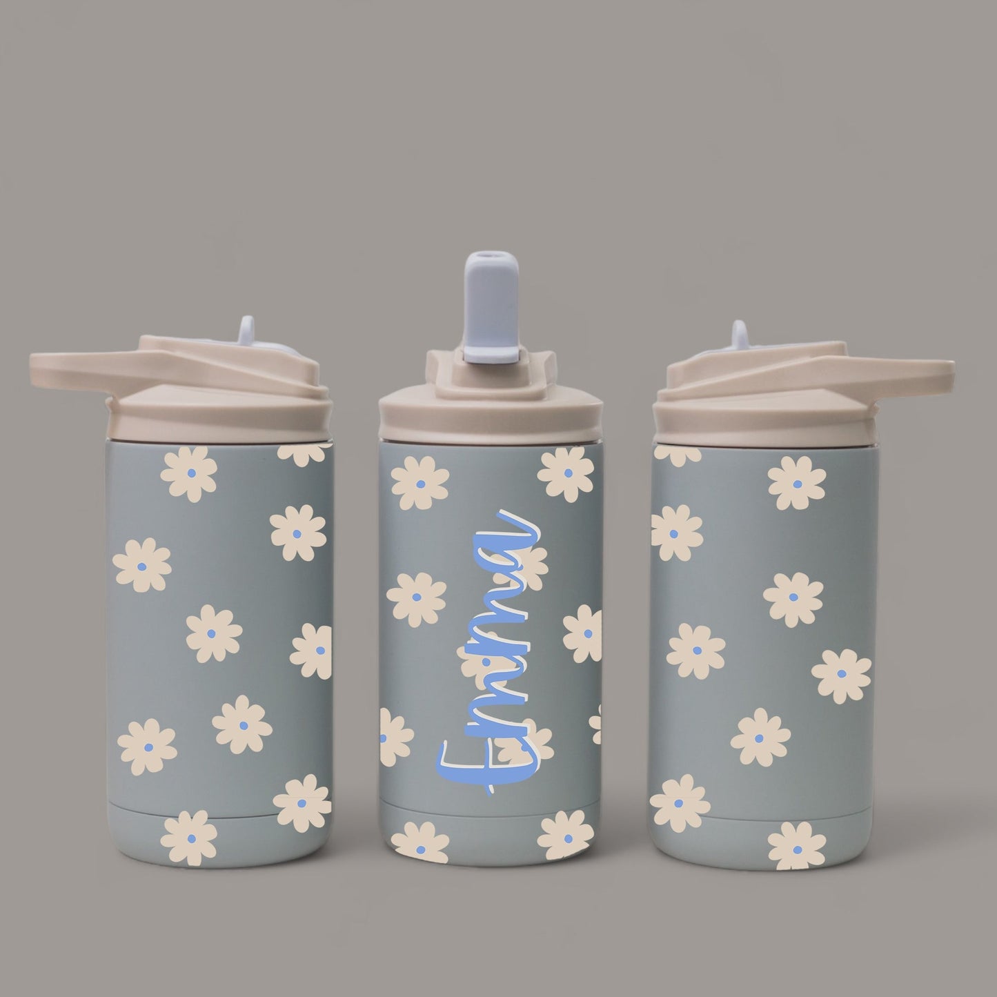 Personalized Daisy Water Bottle