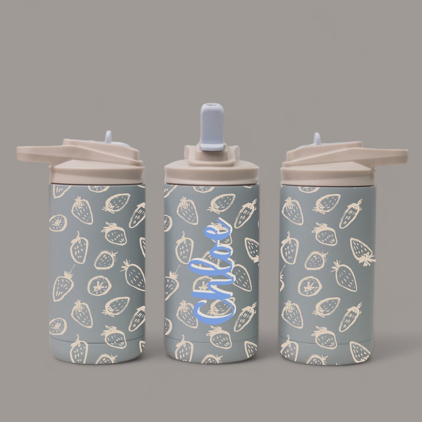 Personalized Strawberry Refresher Water Bottle