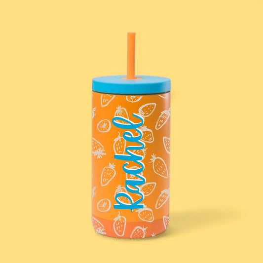 Personalized Strawberry Refresher Tumbler
