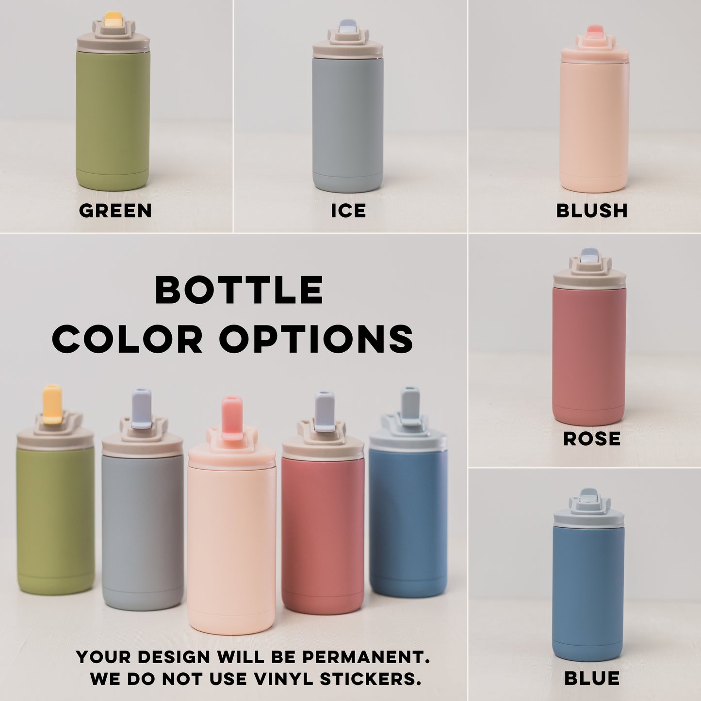 Personalized Strawberry Refresher Water Bottle