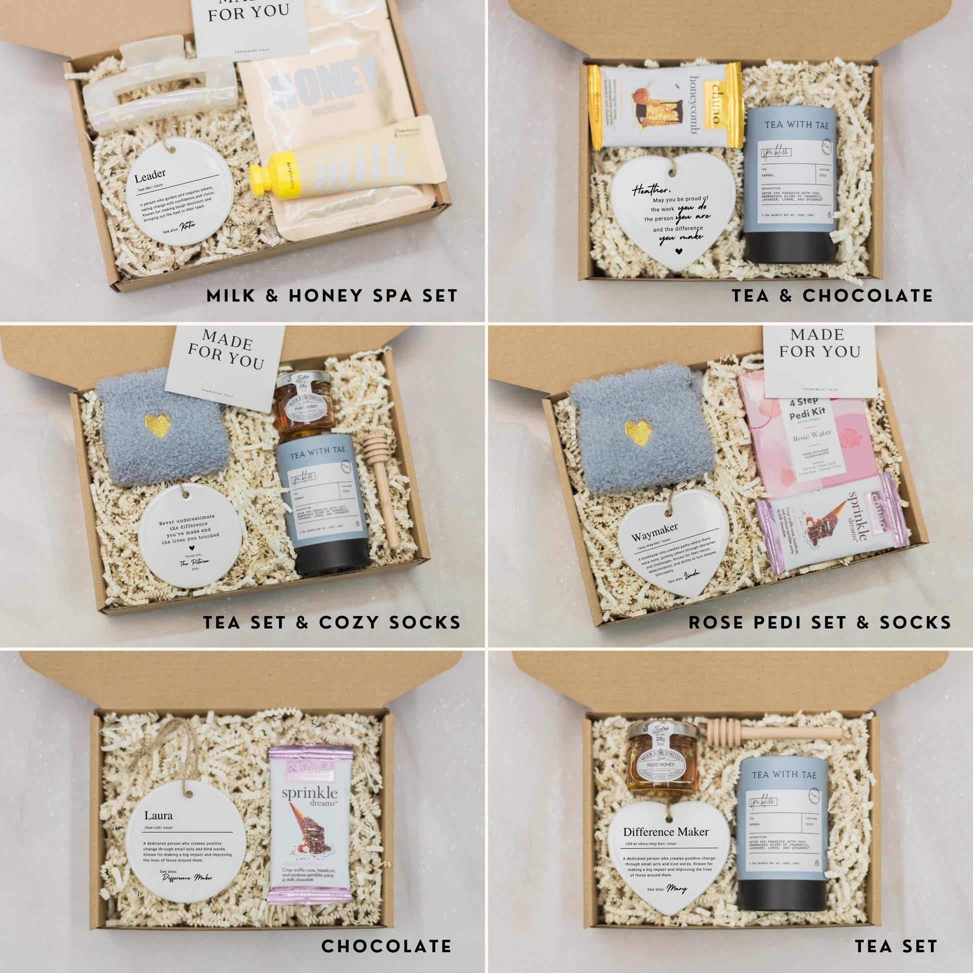 Personalized Leader Ornament, Custom Ceramic Ornament with Name Definition, Mentor Christmas Gift, Boss or Team Lead Appreciation Gift