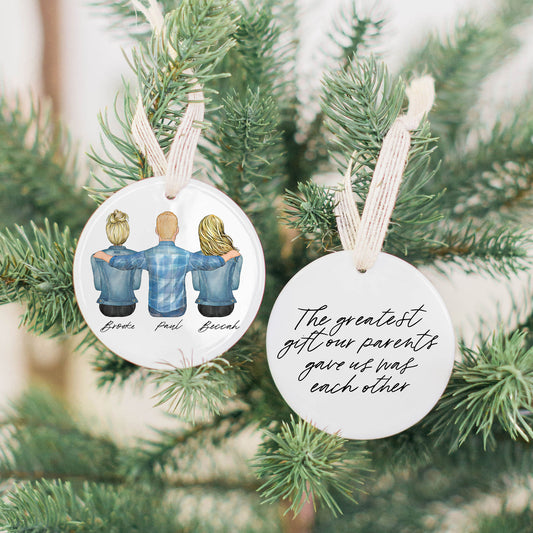 Custom Portrait Ornament