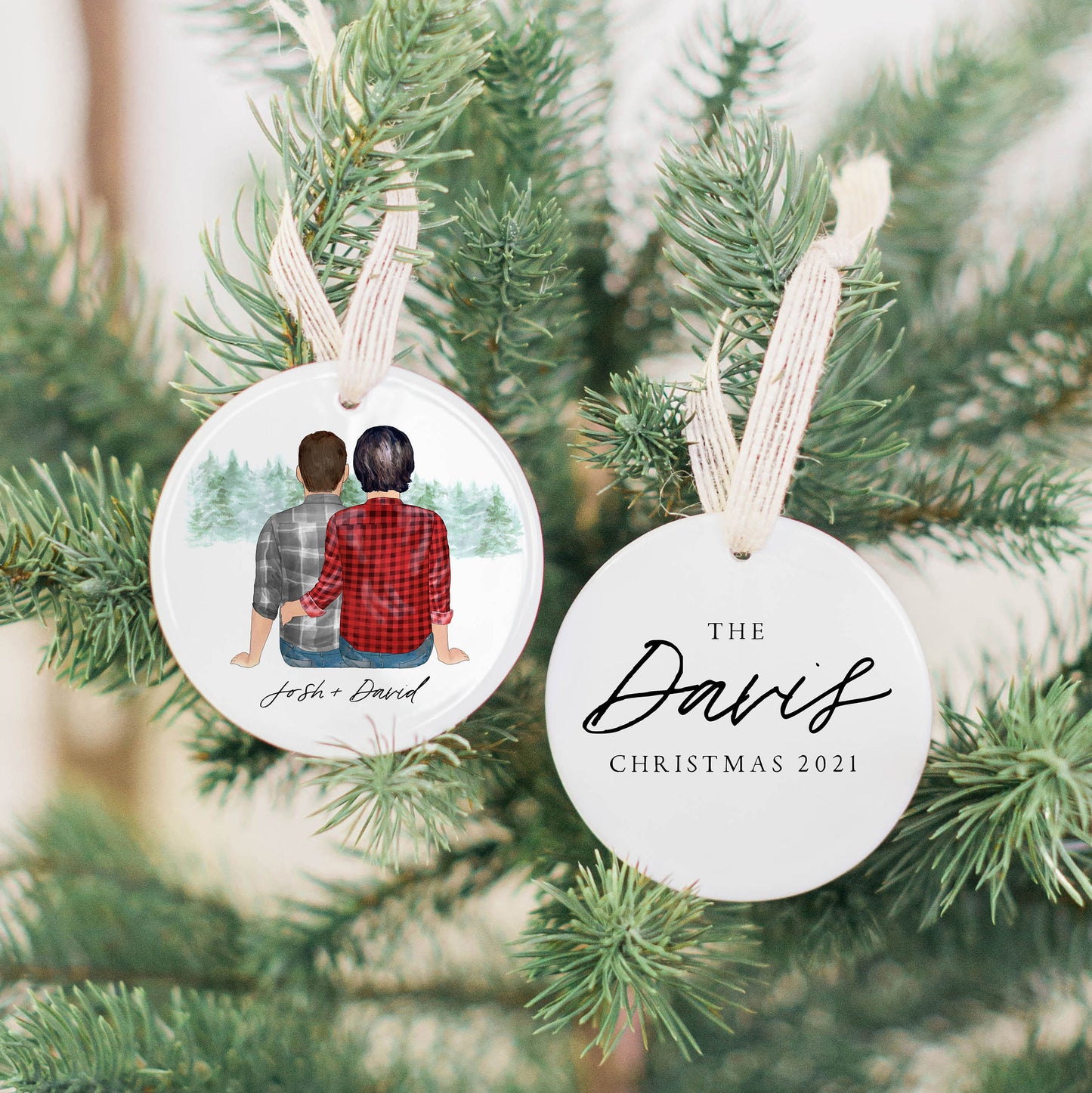 Couples Ornament