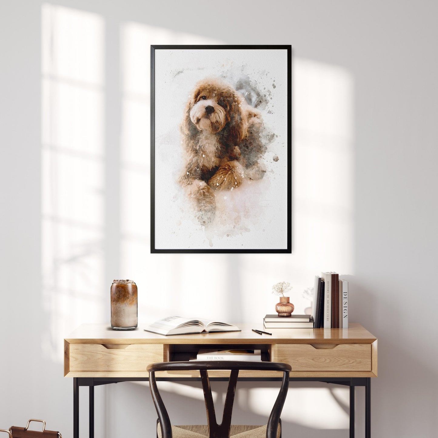 Monstera Glass Can Cup