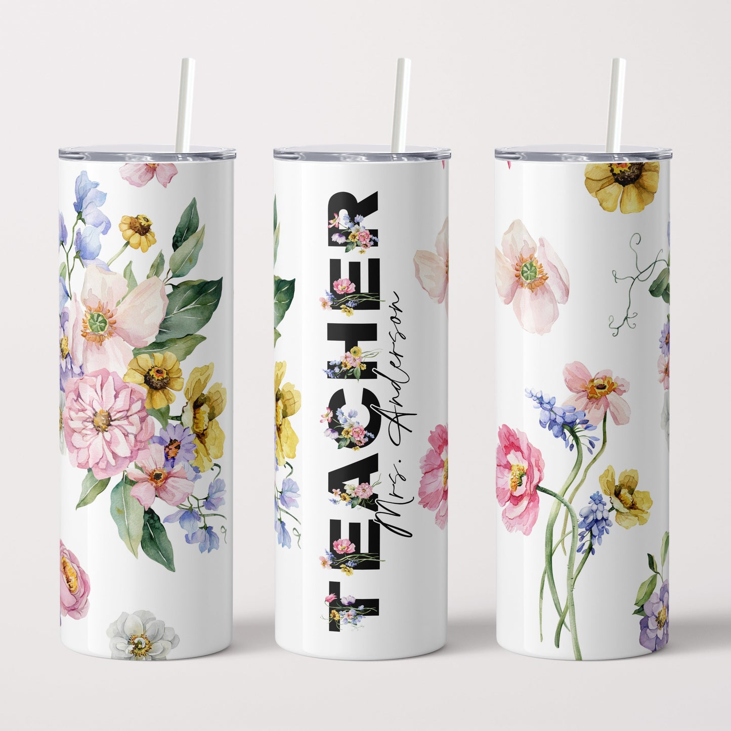 Blooming Petals Tumbler