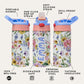 Flower Bloom Kids Water Bottle