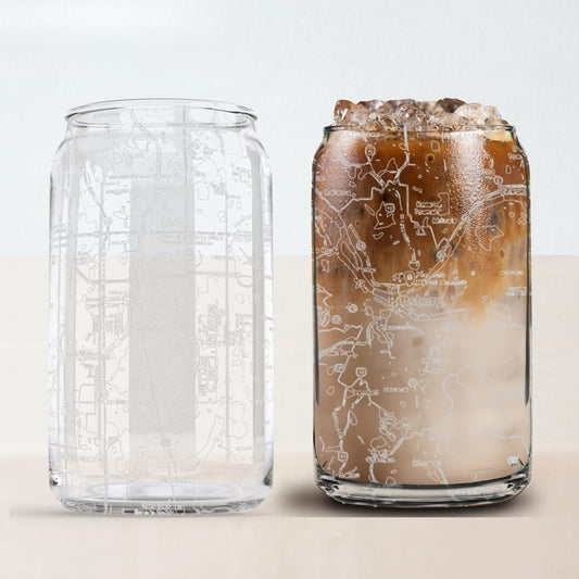 Personalized Map Glass