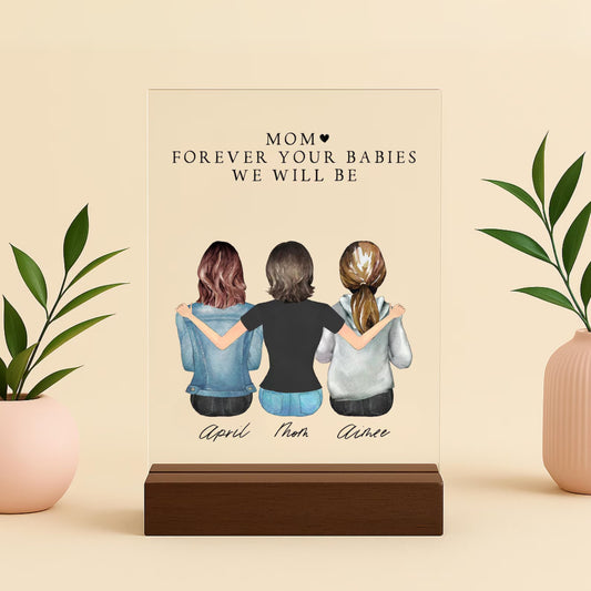 Custom Family Portrait Acrylic Print