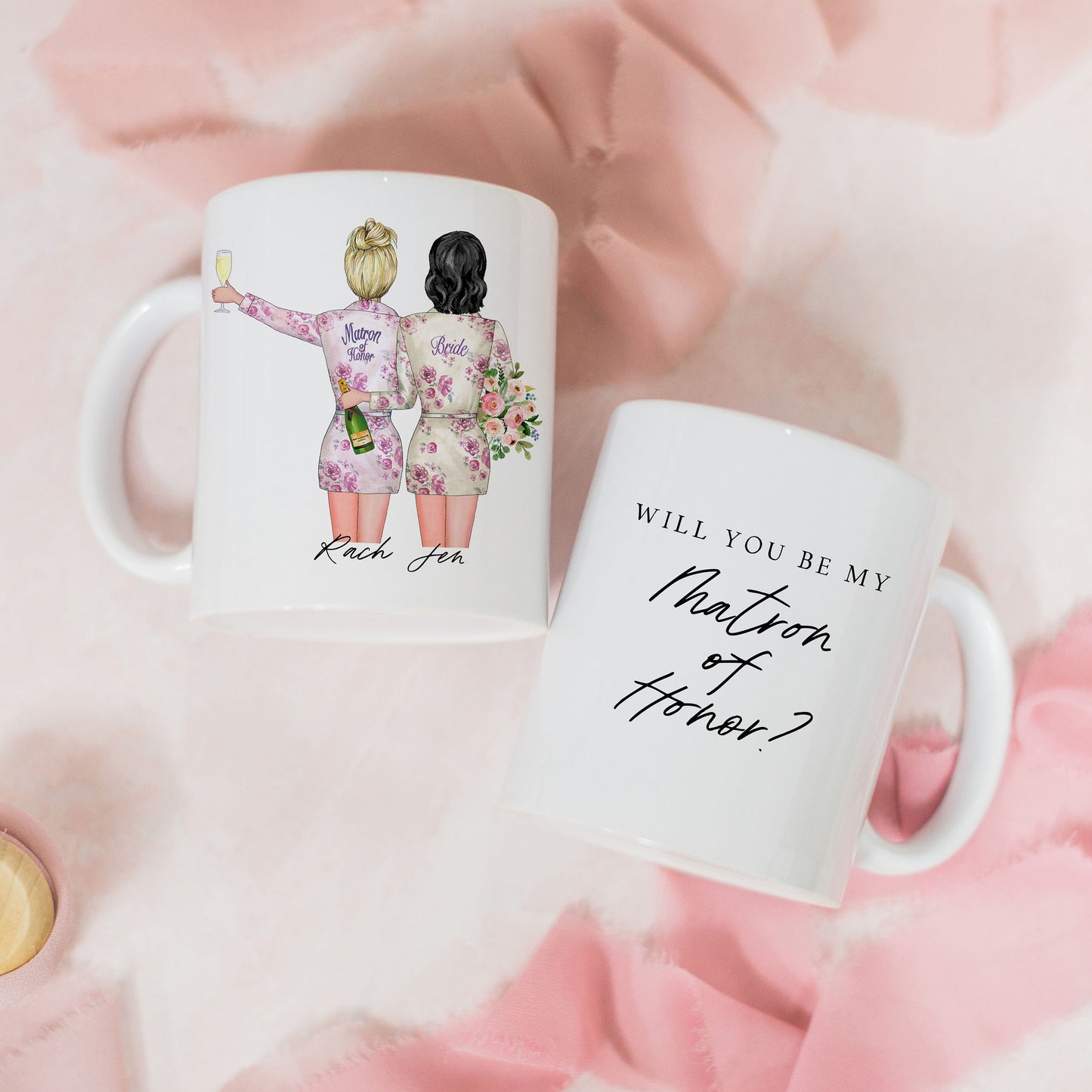 Will You Be My Matron of Honor Mug