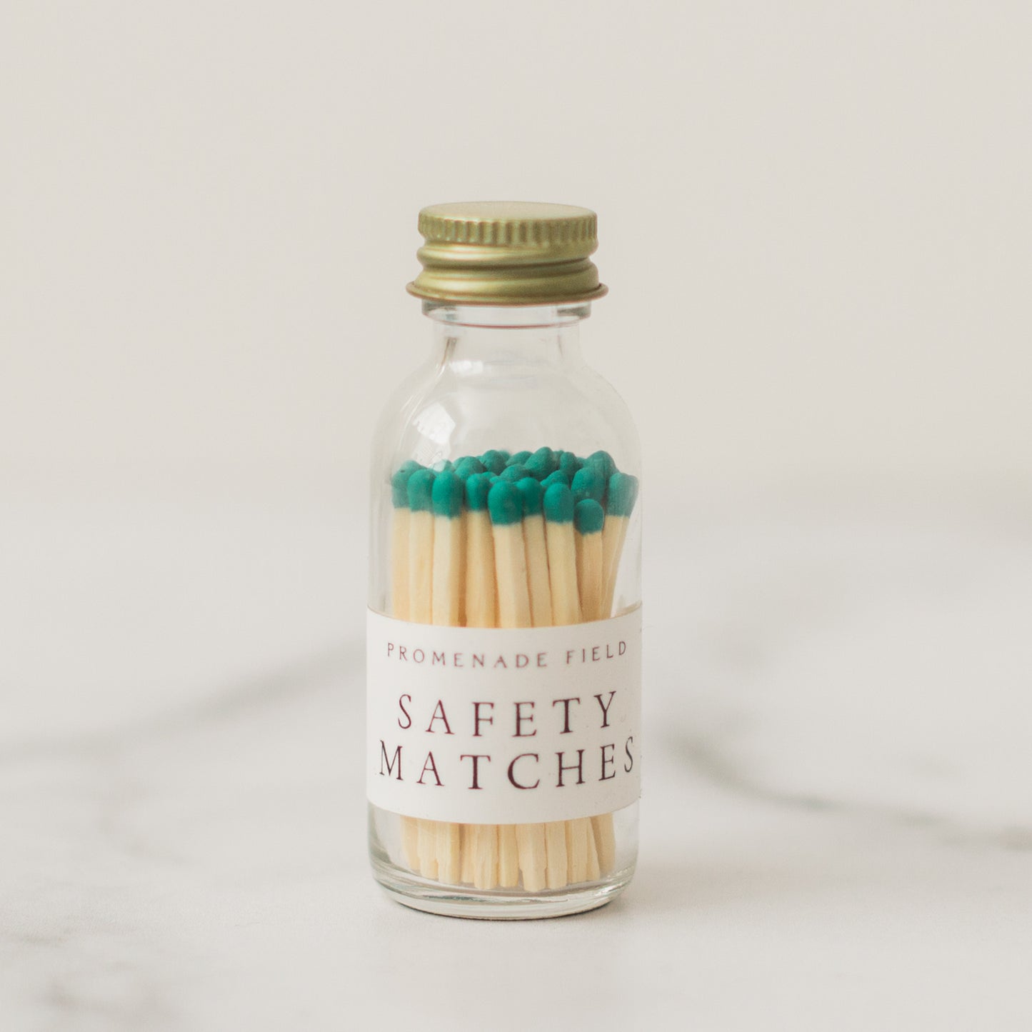 Teal Safety Matches