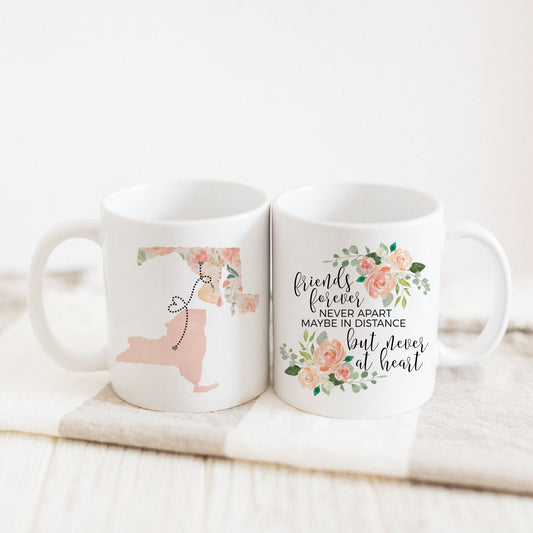 Friends Forever Distance Mug