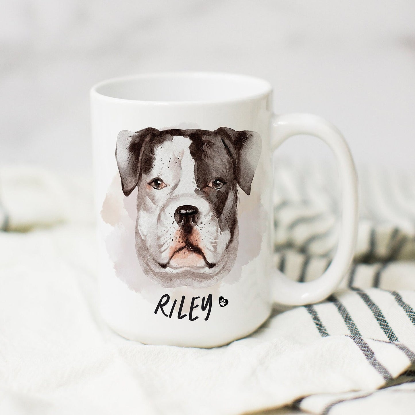 American Bulldog Mug